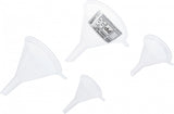 FUNNEL SET | FOOD SAFE | Ø 55 - 125 MM | 4 PCS. (70191)