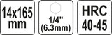 AUGER DRILL BIT 14MM HEX (YT-44682)