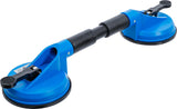 TWIN SUCTION LIFTERS | ABS | WITH FLEXIBLE HEADS | Ø 120 MM | 390 MM (8000)