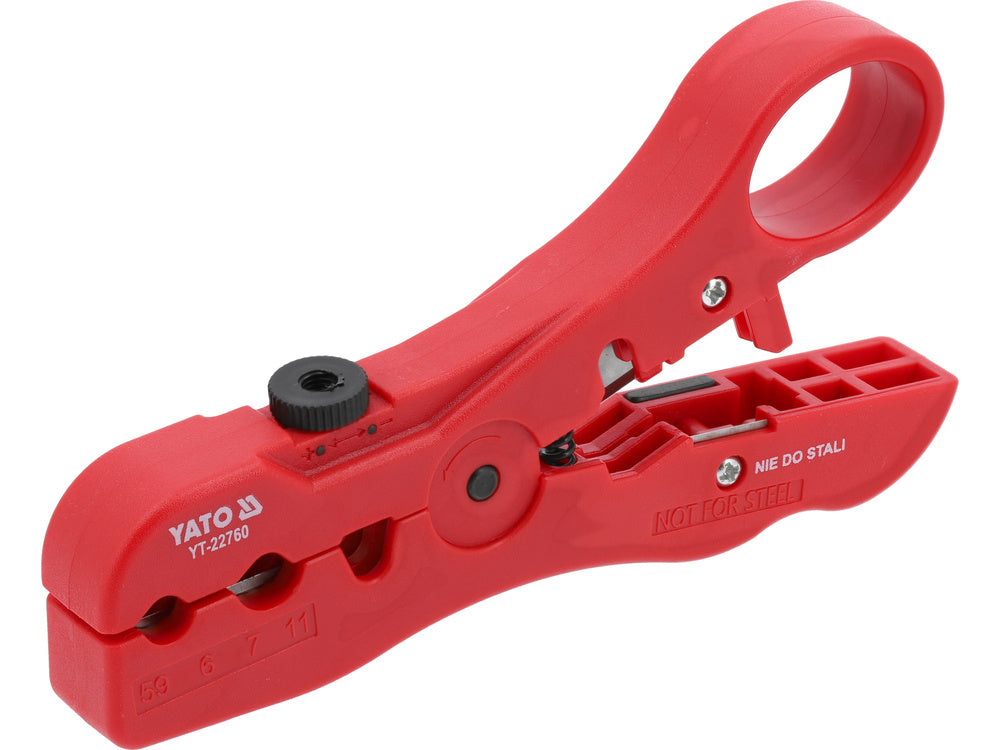 WIRE STRIPPER RG59 RG6 RG7 RG11 (YT-22760)