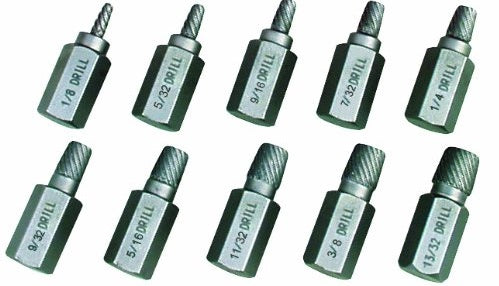BOLT EXTRACTOR SET | 3-11 MM | 10 PCS. (V24375)