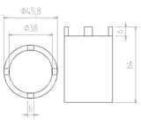 GROOVE NUT SOCKET SET | 5 PCS. (67220)