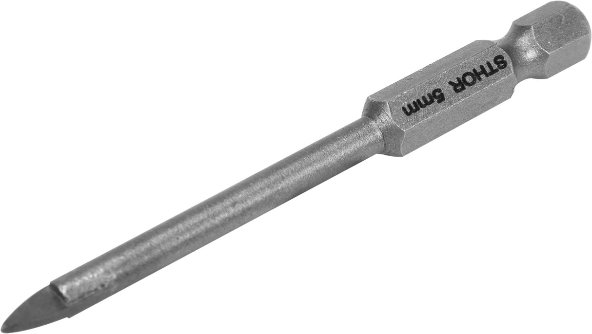 GLASS AND TILE DRILL WITH HEX SHANK 5MM (21702)