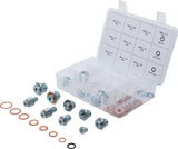OIL DRAIN PLUG REPAIR ASSORTMENT | 63 PCS. (70184)