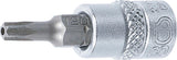BIT SOCKET | 6.3 MM (1/4") DRIVE | T-STAR TAMPERPROOF (FOR TORX) T20 (2359)