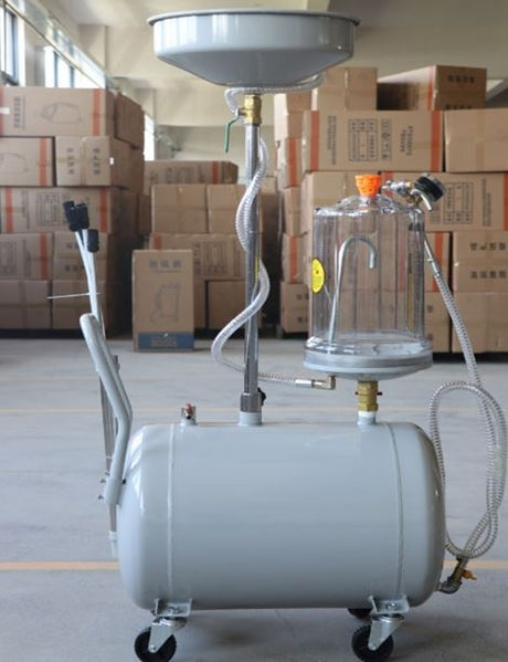 OIL COLLECTION TANK | WITH EXTRACTION AND DRAINAGE | CONTROL TANK | HORIZONTAL | 90 L (OD80L-1)