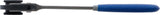 RATCHET RING SPANNER, OPEN | 15 MM (30835)