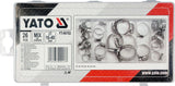 26 PCS HOSE CLAMP ASSORTMENT (YT-06782)