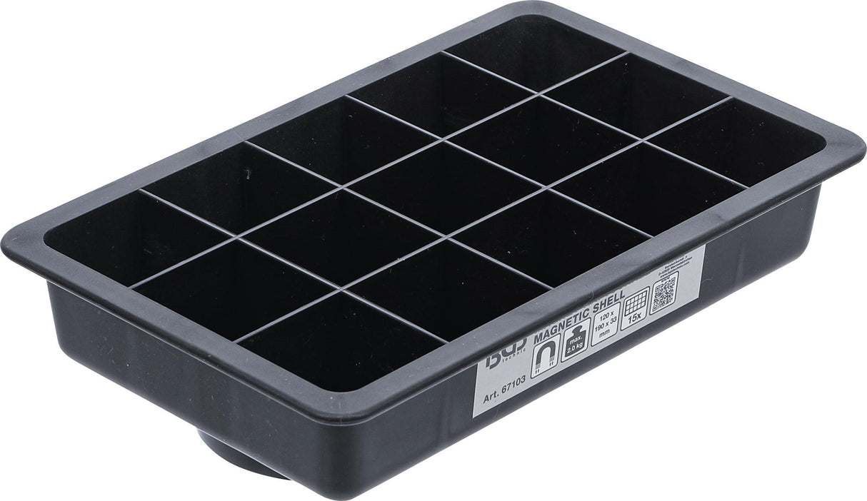 MAGNETIC SHELL | 15 COMPARTMENTS | 120 X 190 MM (67103)