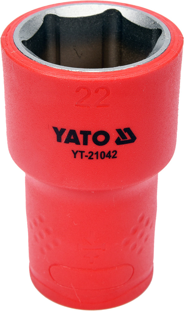 INSULATED SOCKET 22 MM, 1/2" VDE (YT-21042)