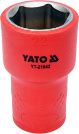 INSULATED SOCKET 22 MM, 1/2" VDE (YT-21042)