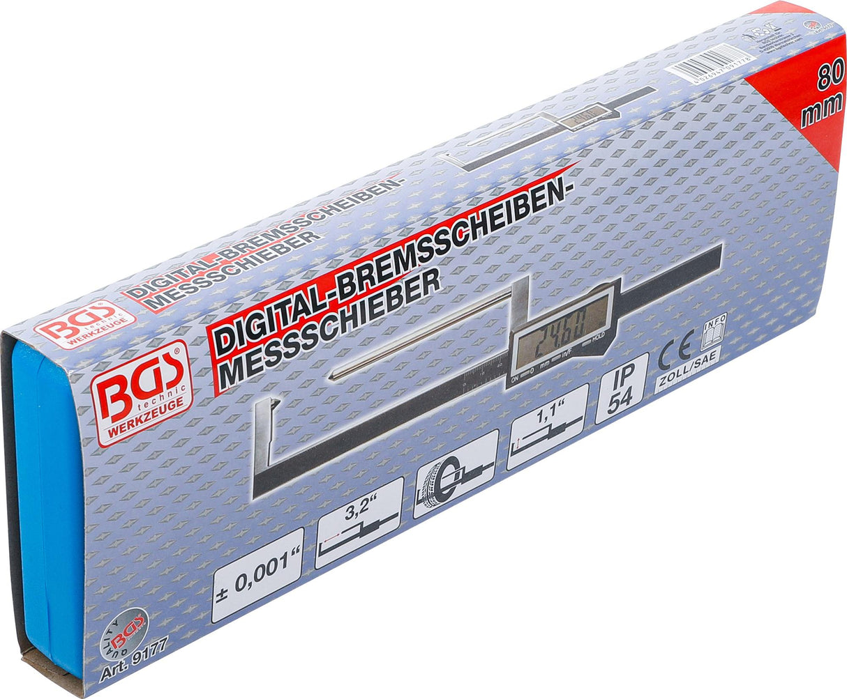 DIGITAL BRAKE DISC VERNIER CALLIPER | 80 MM (9177)