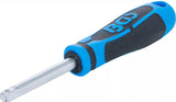 SPINNER HANDLE | EXTERNAL SQUARE 6.3 MM (1/4") | 150 MM (216)