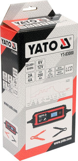 ELECTRONIC BATTERY CHARGER 6V/2A, 12V/4A (YT-83000)