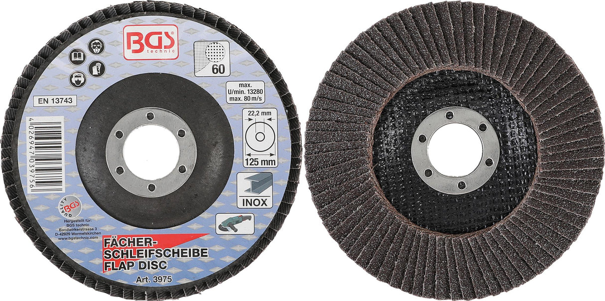 FLAP DISC | Ø 125 MM | K 60 (3975)