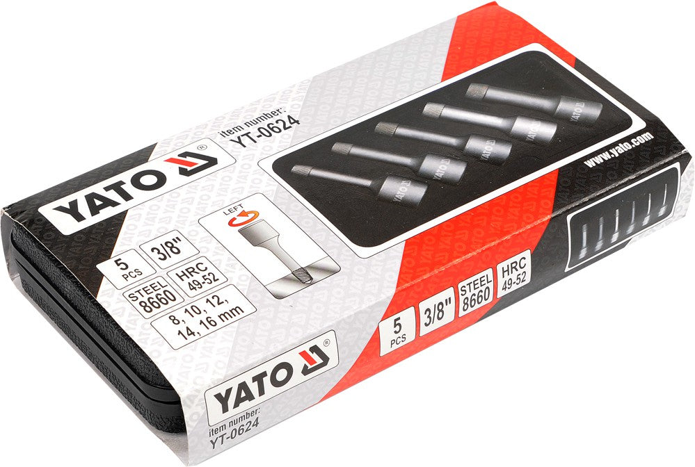 5 PCS BOLT EXTRACTOR SET (YT-0624)