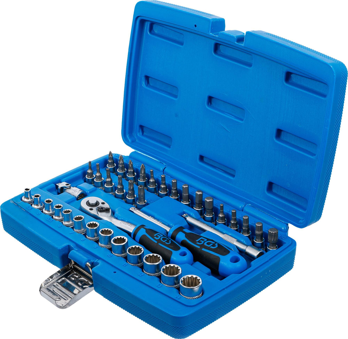 SOCKET SET, GEAR LOCK | 6.3 MM (1/4") DRIVE | 38 PCS. (2151)