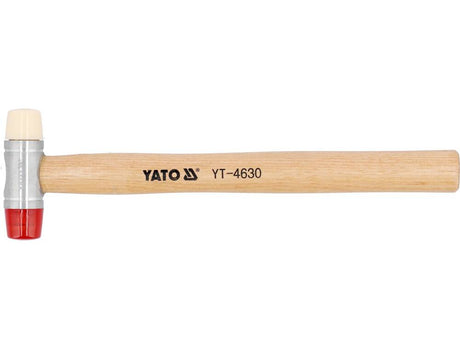 PU & NYLON HEADS MALLET W.WOOD.HANDLE 22 (YT-4630)