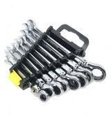 RATCHET WRENCH SET | FLEX HEAD | 8-19 MM | 8 PCS. (SK5308)