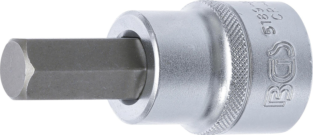 BIT SOCKET | 20 MM (3/4") DRIVE | INTERNAL HEXAGON 17 MM (5189-H17)