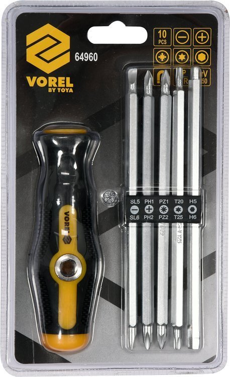 10 IN 1 SCREWDRIVER SET (64960)