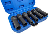 LONG IMPACT SOCKET SET E-TYPE AND TWELVE-POINT | 20 MM (3/4") | 6 PCS. (SK3410)