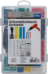 SHRINK TUBE ASSORTMENT | COLOURED | 171 PCS. (88188)