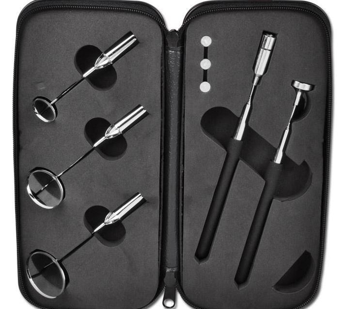LED MAGNETIC PICK-UP TOOL AND INSPECTION MIRROR SET (3095)