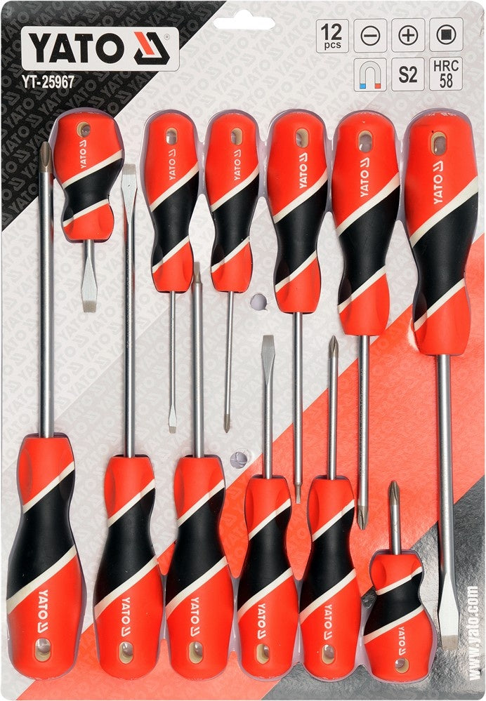 SCREWDRIVER SET 12PCS (YT-25967)