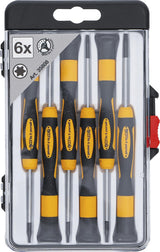 PRECISION SCREWDRIVER SET | T-STAR (FOR TORX) | 6 PCS. (35808)