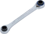 DOUBLE ENDED RATCHET WRENCH "4 IN 1" | 8X9, 10X11 MM (30809)