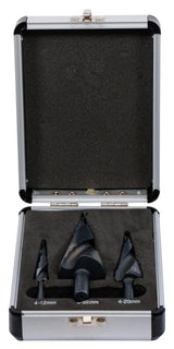 STEP DRILL BIT SET | HSS-STEEL (4241) | Ø 4 - 32 MM | 3 PCS. (91945)