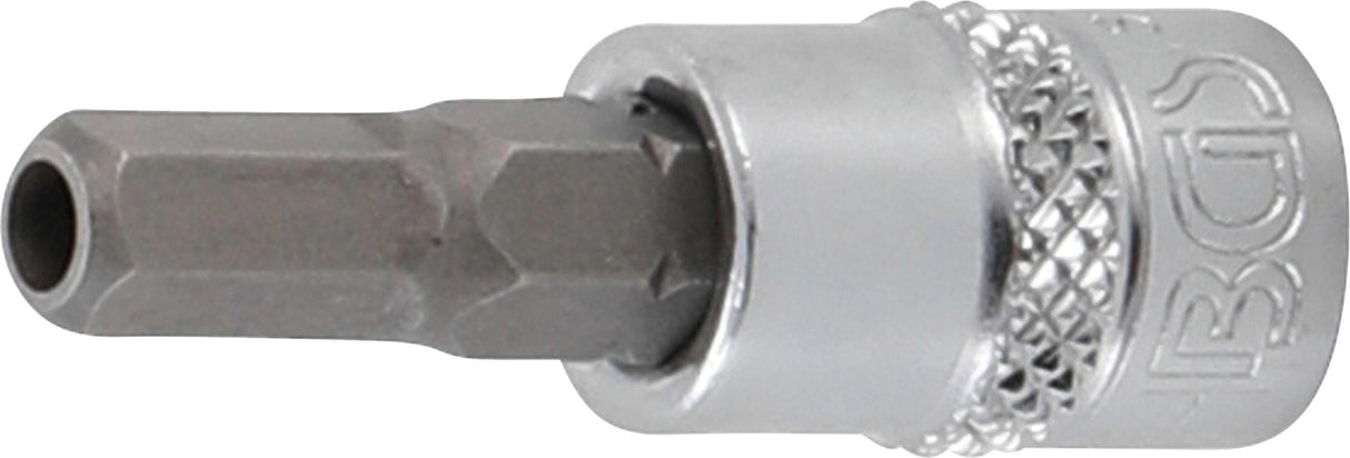 BIT SOCKET | 6.3 MM (1/4") DRIVE | INTERNAL HEXAGON TAMPERPROOF 5 MM (5156-5)