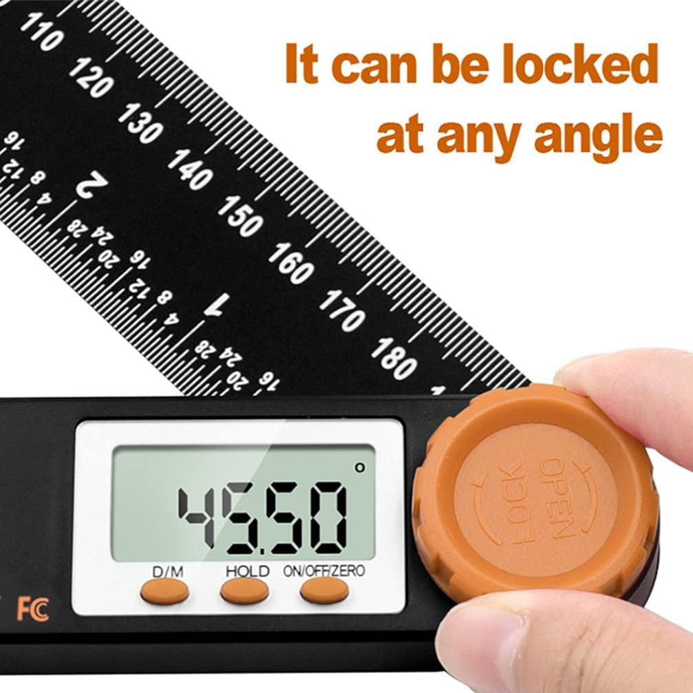 MULTIFUNCTIONAL DIGITAL ANGLE RULER / SPIRIT LEVEL | 4 IN 1 (DAR4)