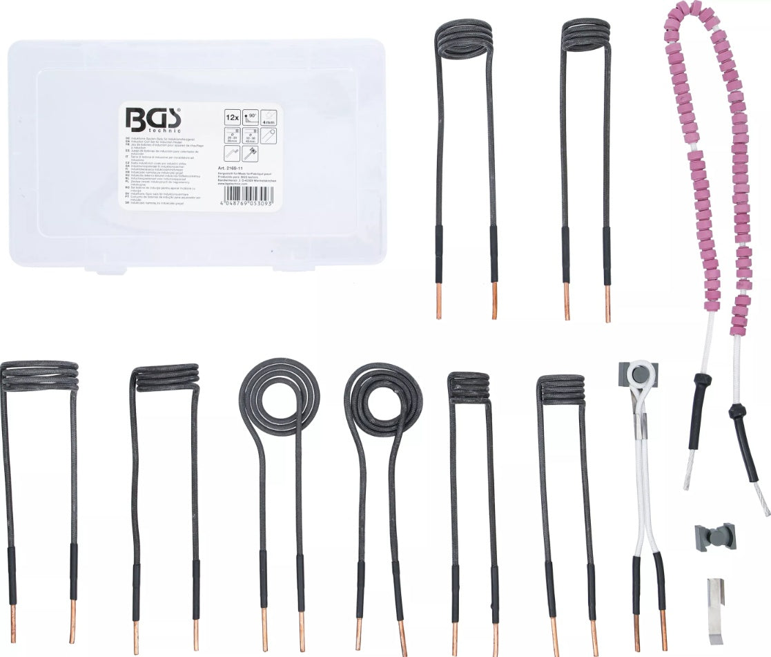 INDUCTION COIL SET FOR INDUCTION HEATER | FOR BGS 2169, 3390, 3391 | 12 PCS. (2169-11)