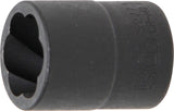 TWIST SOCKET (SPIRAL PROFILE) / SCREW EXTRACTOR | 10 MM (3/8") DRIVE | 17 MM (5277)