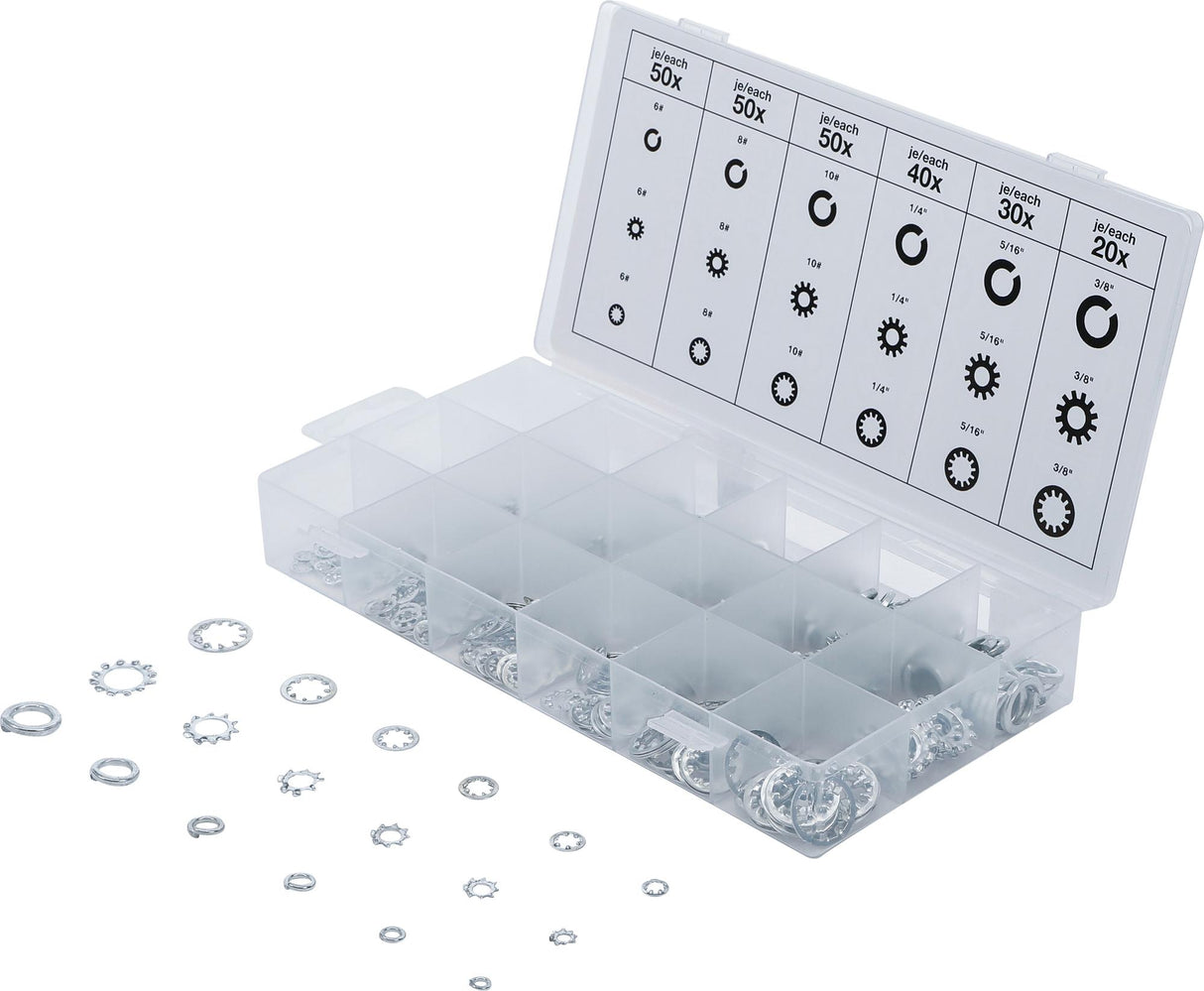 WASHER ASSORTMENT | 720 PCS. (8113)