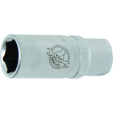 SPARK PLUG SOCKET, HEXAGON | 12.5 MM (1/2") DRIVE | 18 MM (2465)