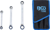 RATCHET RING SPANNER SET | REVERSIBLE | "4-IN-1" | 3 PCS. (1556)