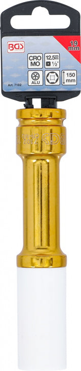 PROTECTIVE IMPACT SOCKET | 12.5 MM (1/2") DRIVE | 19 MM (7102)
