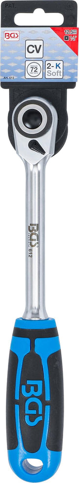 REVERSIBLE RATCHET | FINE TOOTH | 12.5 MM (1/2") (612)