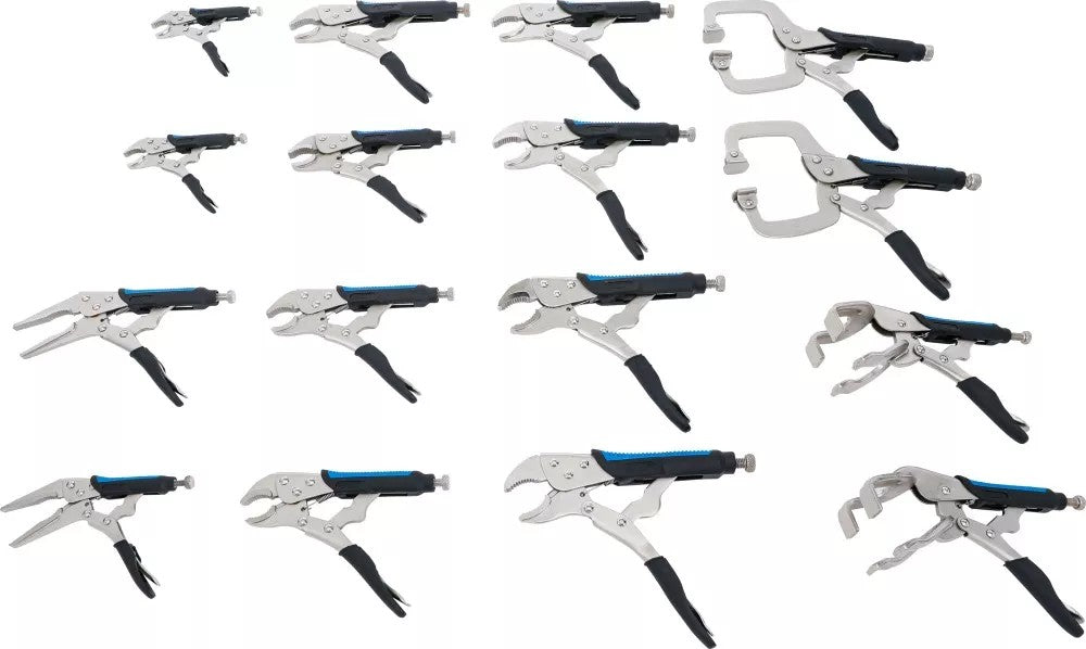 LOCKING GRIP PLIERS SET | 16 PCS. (4495)