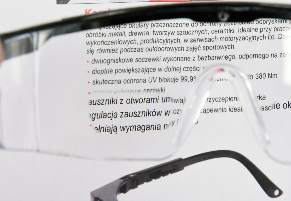 CORRECTIVE PROTECTION GLASSES WITH POLYC (YT-73611)
