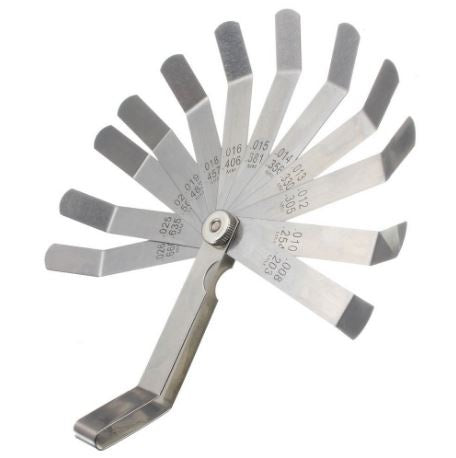 BENT FEELER GAUGES | 12 BLADES (SPG12)