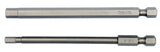 SCREWDRIVER BITS - HEX TAMPER 4;6 L100MM (YT-0495)