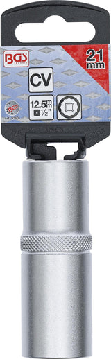 SOCKET, 12-POINT, DEEP | 12.5 MM (1/2") DRIVE | 21 MM (9360)