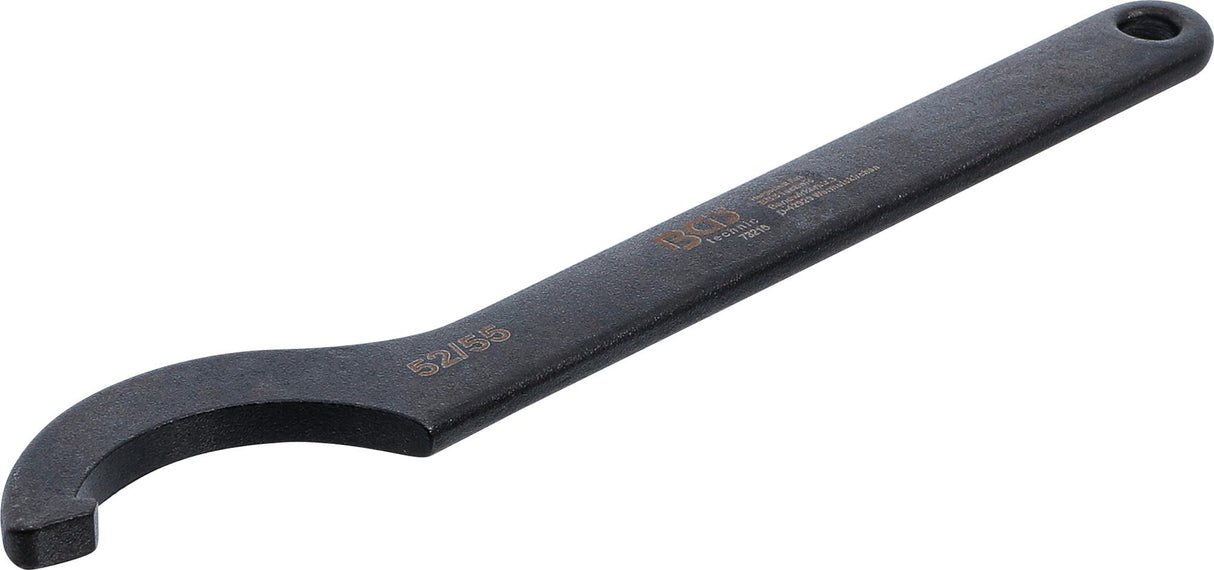 HOOK WRENCH WITH NOSE | 52 - 55 MM (73216)