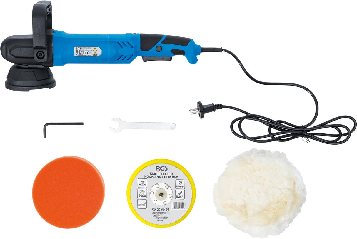 ELTECTRIC ECCENTRIC POLISHER | MAX. 6000 RPM | 900 W (9345)