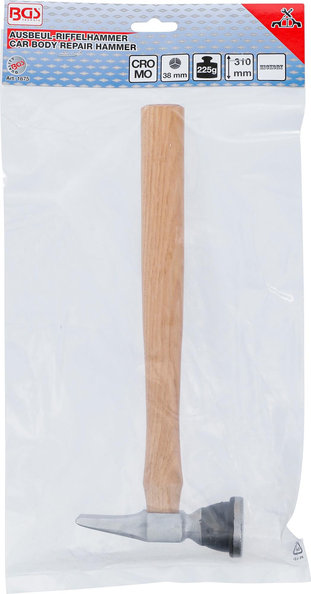CAR BODY REPAIR HAMMER | Ø 38 MM | 225 MM (1675)