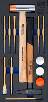 TOOL TRAY 1/3: HAMMER AND CHISEL SET | 14 PCS. (4129)